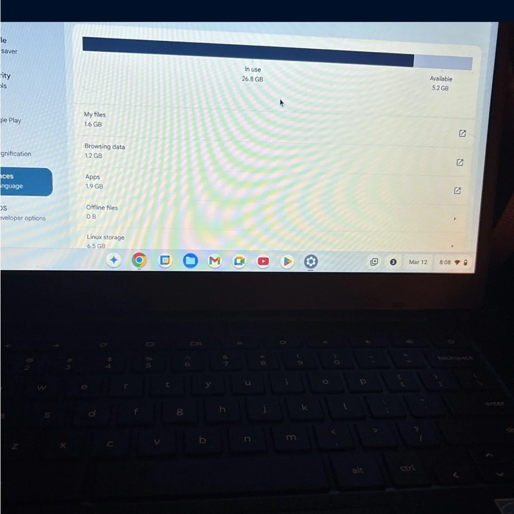 Samsung Black Laptop
